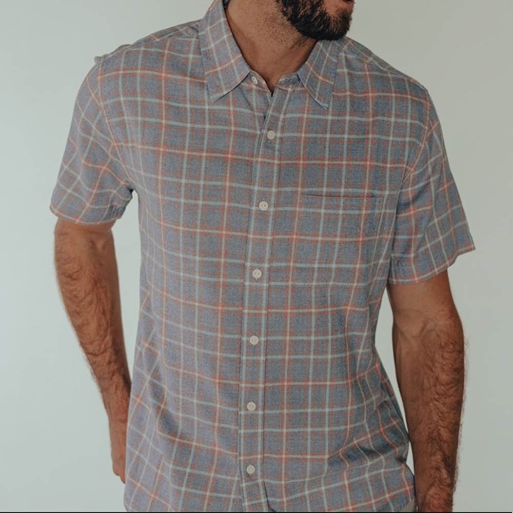 The Normal Brand Jasper SS Button Down Size XL